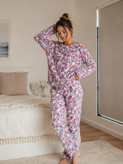 Pijama plush rositas 