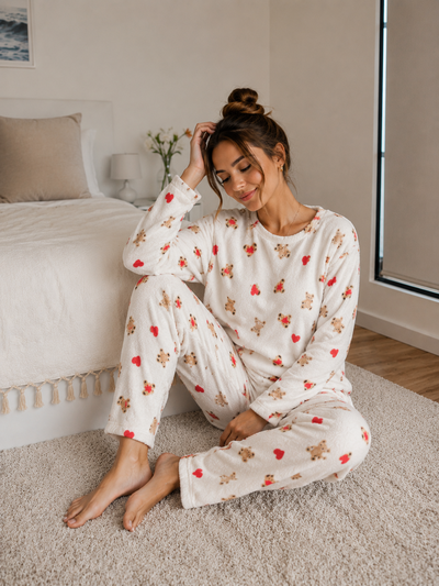 Pijama plush ositos 
