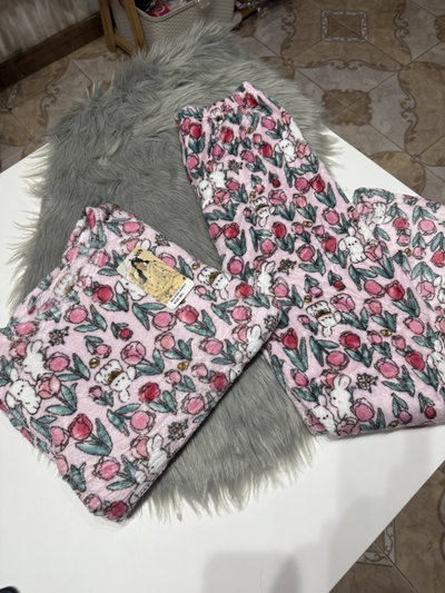 Pijama plush rositas