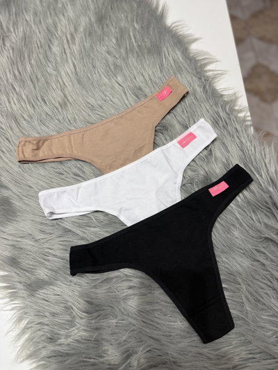 Marcela koury 10138 Pack x3 Colaless Algodón y Lycra .