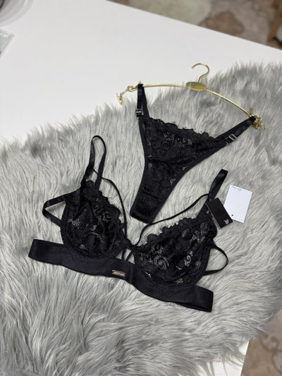 Sexy Lali 2093 conjunto encaje con aro