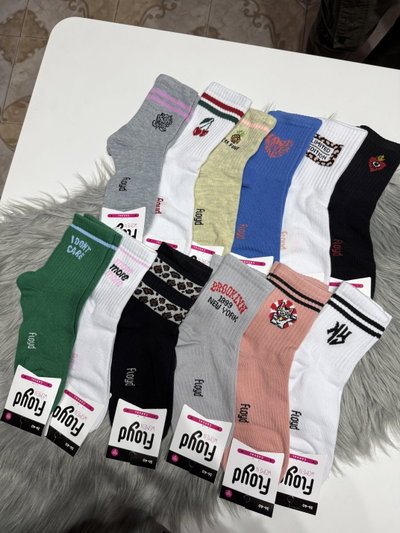 Pack x2 Medias Floyd Tenis dama