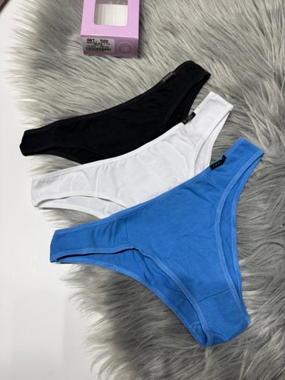 Vedetinas Liso Berlin Art 500 De Algodón Y Lycra Pack X3