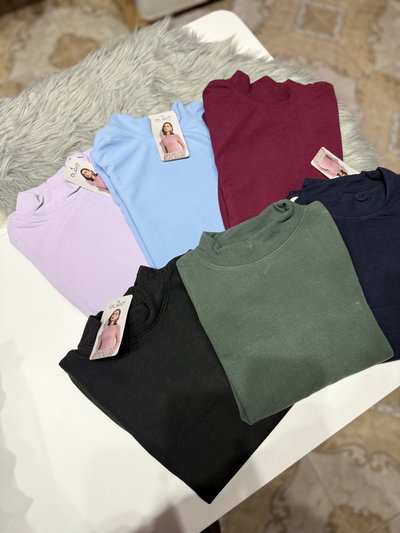 Polera morley térmica gruesa calidad premium D'lirio