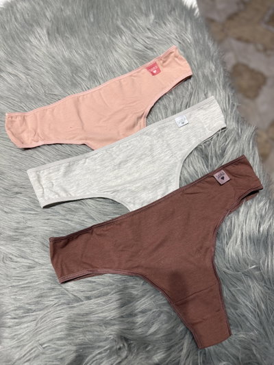 Sayka Pack x3 Culotte less algodón - 10153