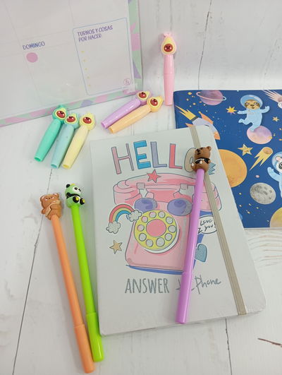 agenda hello con elastico
