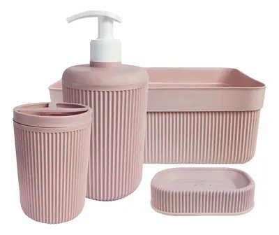 set baño 4 piezas