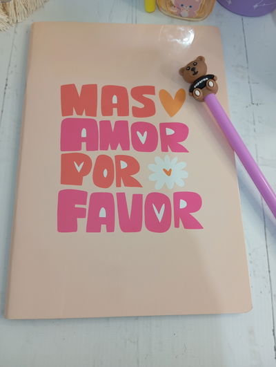 cuadernos anotadores colores