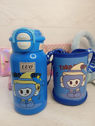 BOTELLA ACERO CON FUNDA