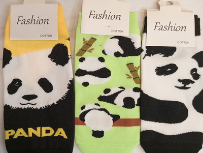 combo medias Panda x 3
