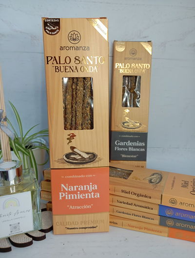 Sahumerio palo santo ( aromanza)