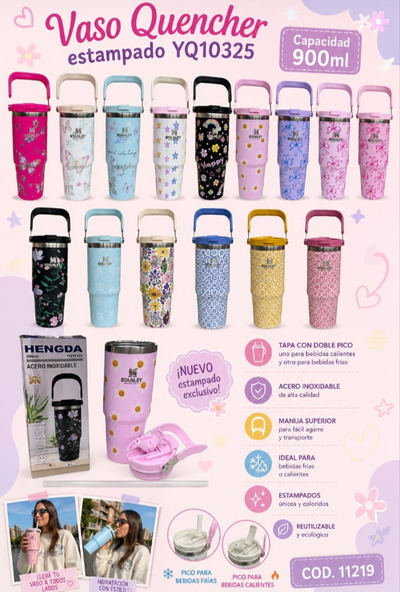 vaso quencher estampado