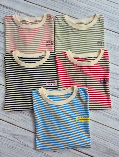 Remera Betty rayada