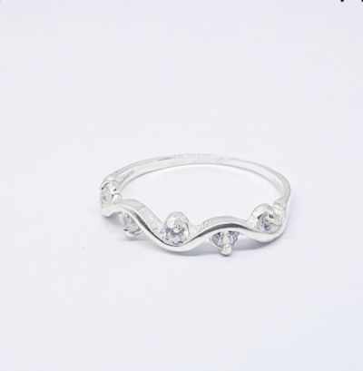 Anillo Cúbic brilloso