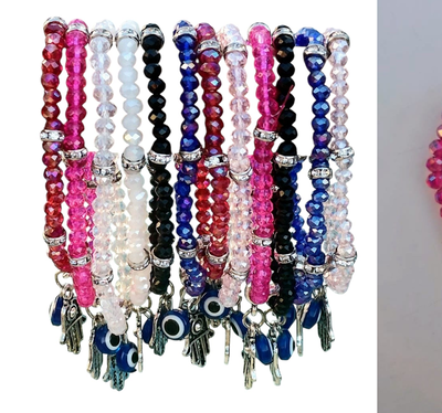 Pulsera elástica ojo turco