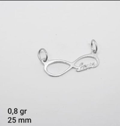 Dije plata "Infinito"