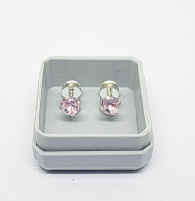 Aro cubic rosa