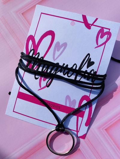 Choker círculo 🎀