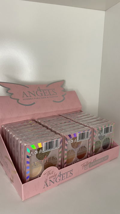 Paleta de sombras y glitter 💗