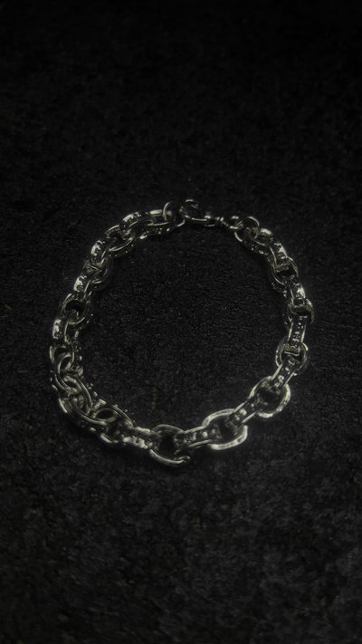 Pulsera Chrome Hearts 'Paper Chain'