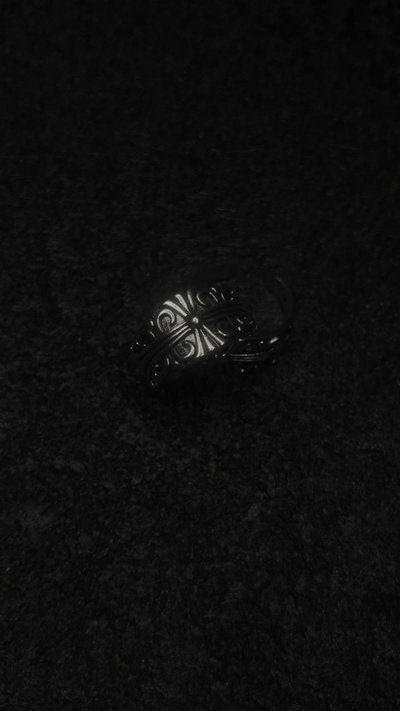 Anillo Chrome Hearts 'Keeper' Regulable