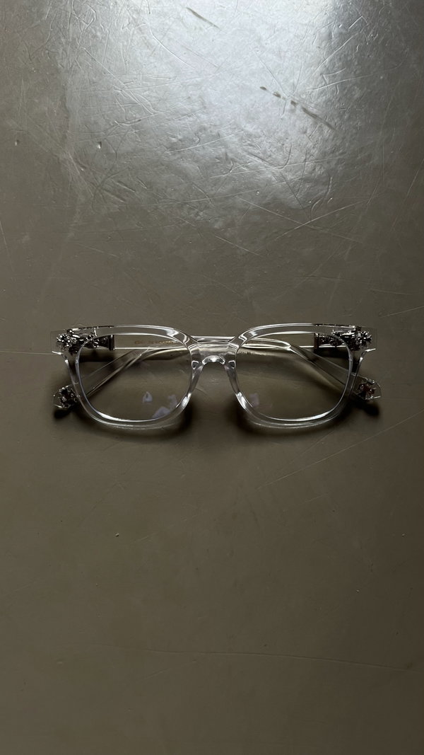Lentes Chrome Hearts Transparentes