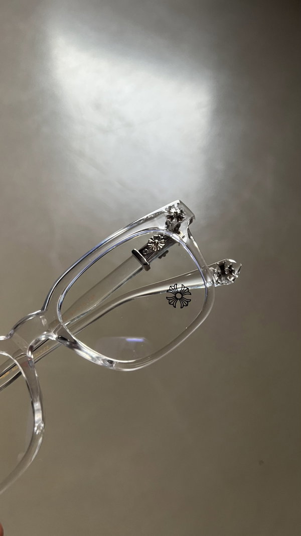 Lentes Chrome Hearts Transparentes 'Cross'