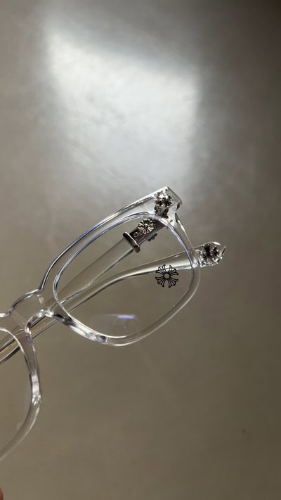 Lentes Chrome Hearts Transparentes 'Cross'