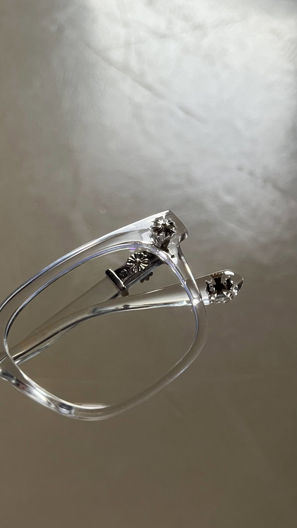 Lentes Chrome Hearts Transparentes