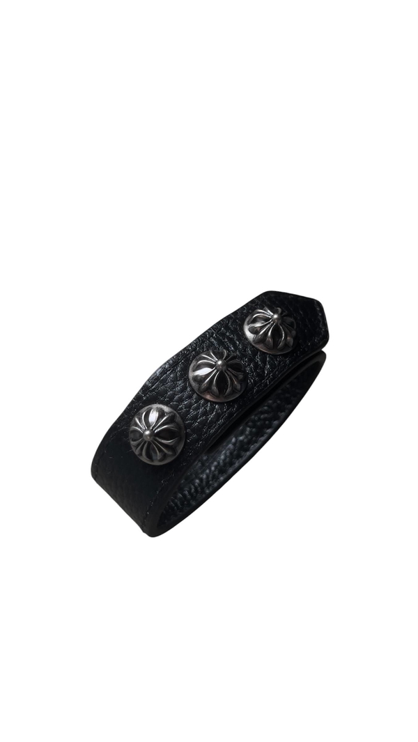 Pulsera de Ecocuero Chrome Hearts