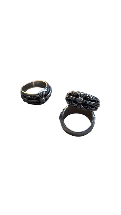 Anillo Chrome Hearts 'Floral'