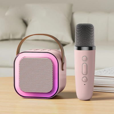 Kit Parlante Y Micrófono Karaoke Bluetooth K12