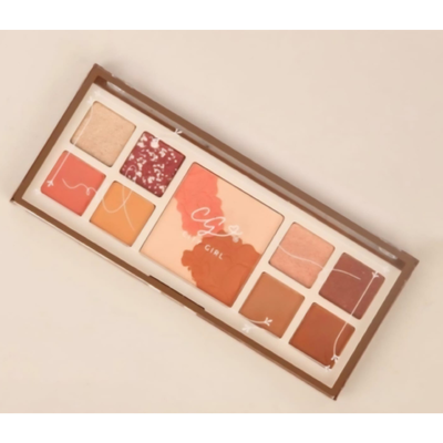 Paleta de sombras tonos neutros 