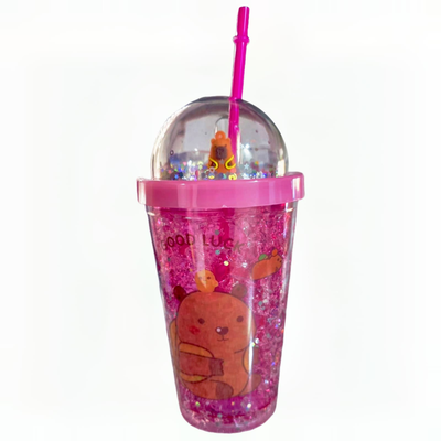 VASO CAPIBARA CON GLITTER