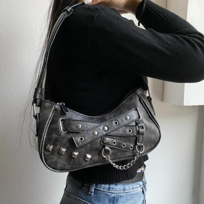 Cartera gris óxido