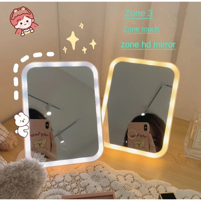 Espejo para maquillaje con luz led