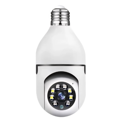 Foco camara 360° wifi visión nocturna HD
