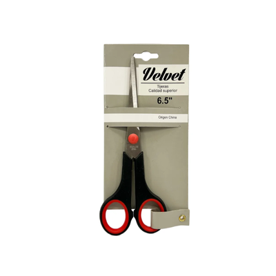 Tijera Velvet Plástica Multiuso 6.5" (17cm)