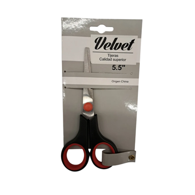 Tijera Velvet Plástica Multiuso 5.5" (14cm)