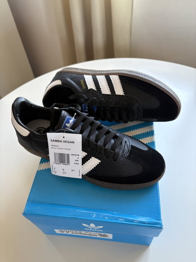 Adidas sambas black base marrón IMPORTADAS