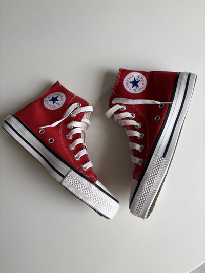 Botita Converse All Star roja NACIONAL