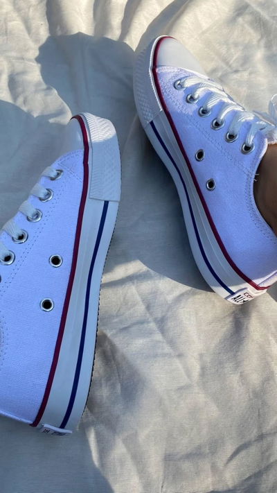 Chuck Taylor All Star White (Tela)