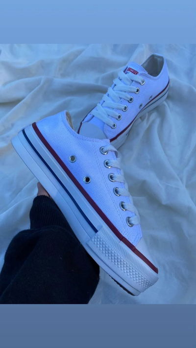 Chuck Taylor All Star White (Plataforma)
