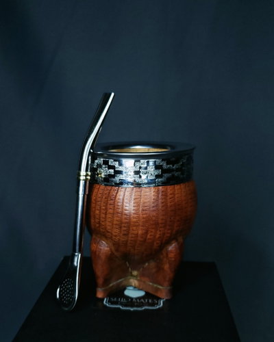 Mate Imperial Algarrobo Forrado