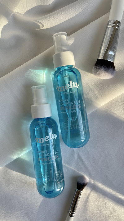 Spray limpiador de pinceles en seco 100ml  Melu - RUBY ROSE