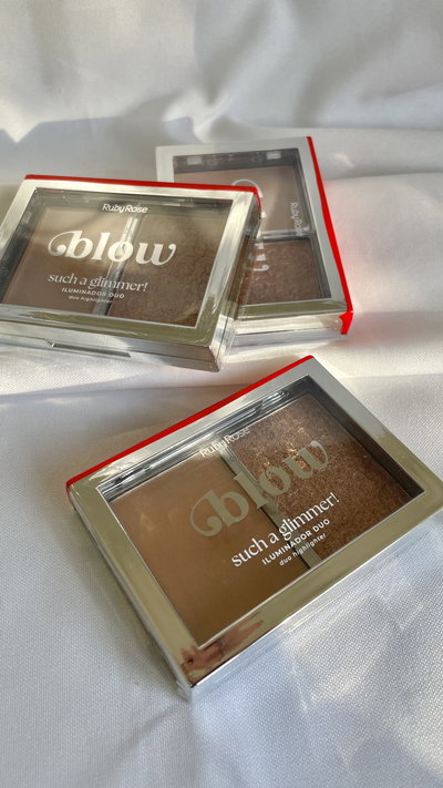 Iluminador dúo Such a glimmer! Línea Blow - RUBY ROSE