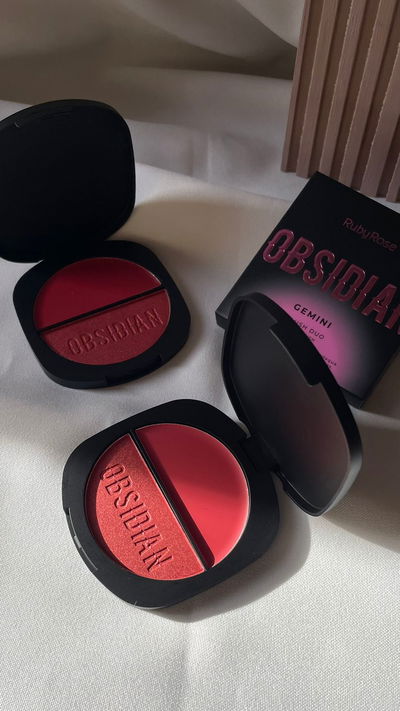 Gemini Blush Duo OBSIDIAN Ruby Rose
