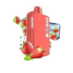 NikBar 10.000 puffs Strawberry Ice