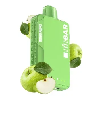NikBar 10.000 puffs Green Apple