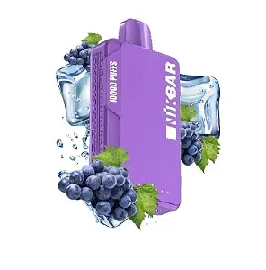 NikBar 10.000 puffs Grape Ice